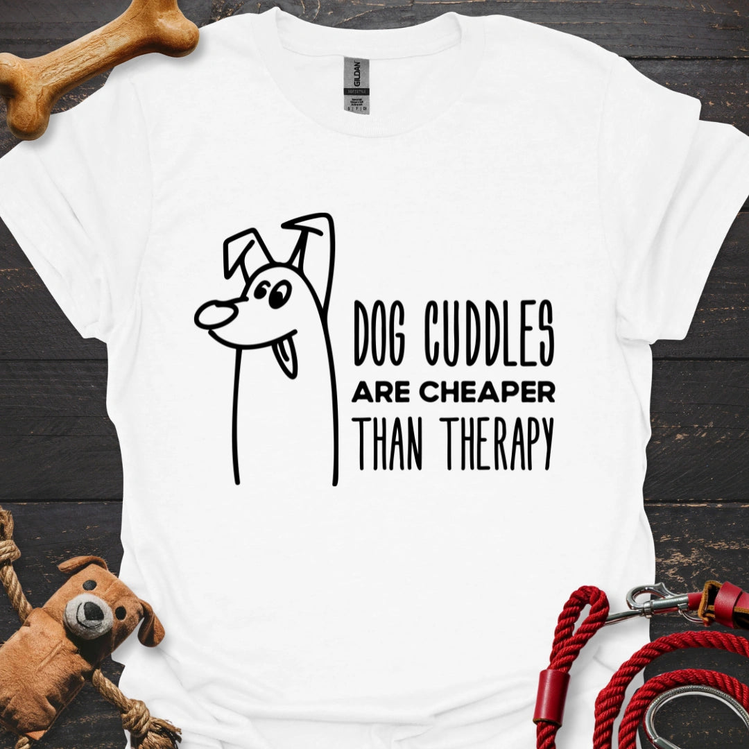 Dog cuddles are cheaper than therapy