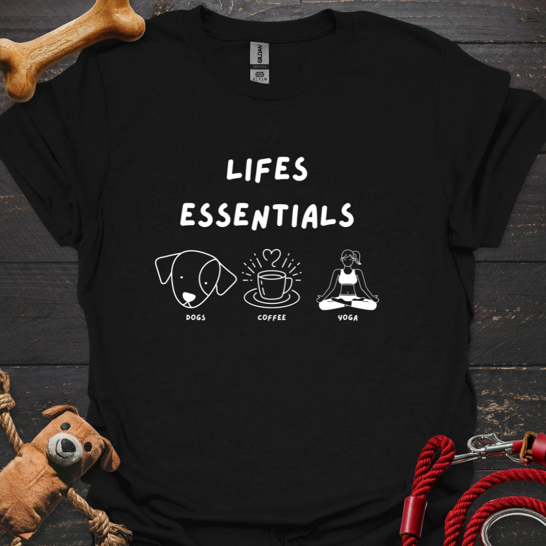 Lifes Essentials - Dogs, Coffee, Yoga