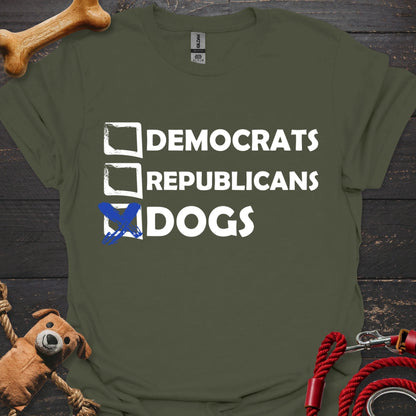 Democrats - Republicans - Dogs