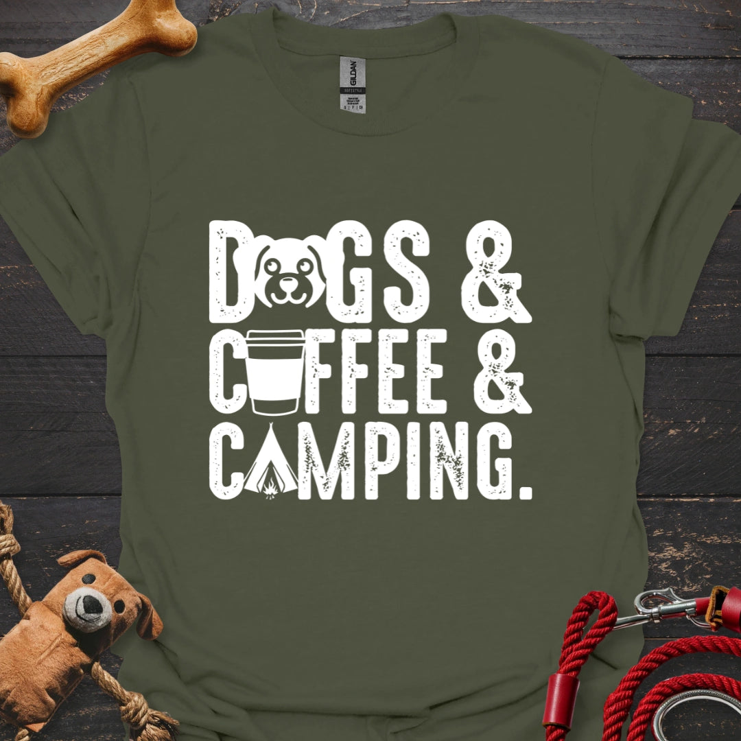 Dog & Coffee & Camping