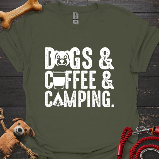 Dog & Coffee & Camping