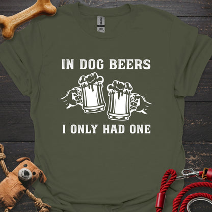 In Dog Beers I only had one