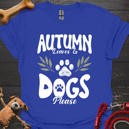 Autumn leaves & Dogs Please