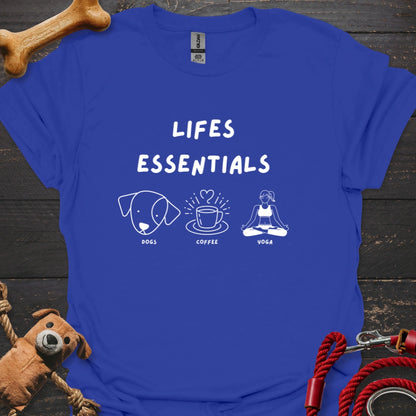 Lifes Essentials - Dogs, Coffee, Yoga