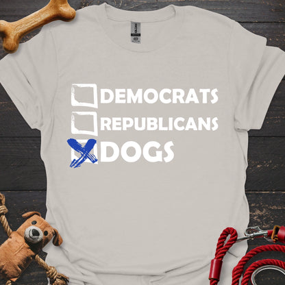 Democrats - Republicans - Dogs