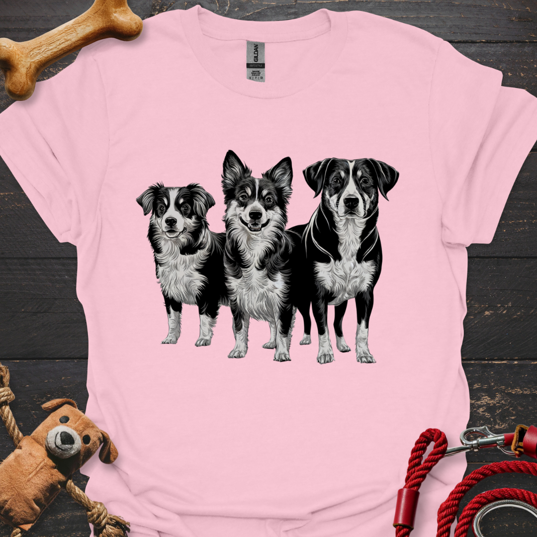 Three Dogs - Retro Design