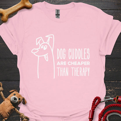 Dog cuddles are cheaper than therapy